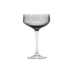 Champagne glass Ardesto Black Mars Alcor (AR2633GF), 330 ml, Grey