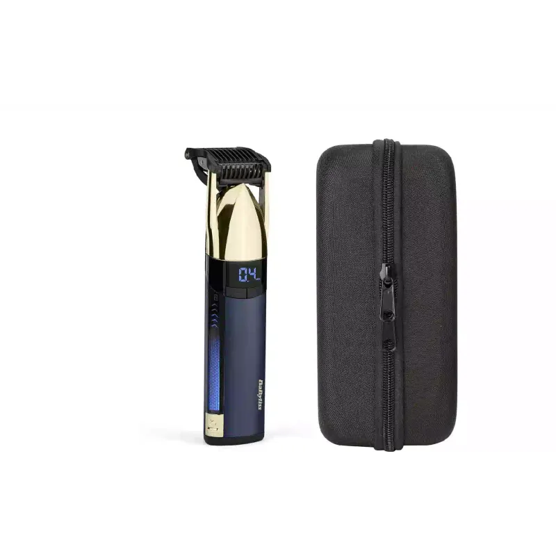 Тример Babyliss Super-X Metal Series Navy & Gold Edition (S992E), для бороди та вусів, Blue