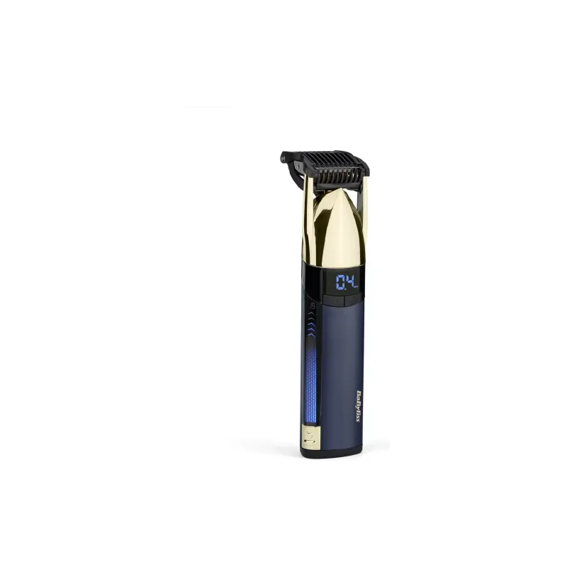 Тример Babyliss Super-X Metal Series Navy & Gold Edition (S992E), для бороди та вусів, Blue