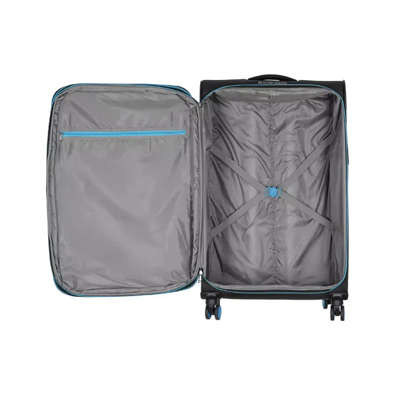 Чемодан 2E Trek, 117/97 л, большой, 4 колеса (2E-SPE-TREK-L-BK)