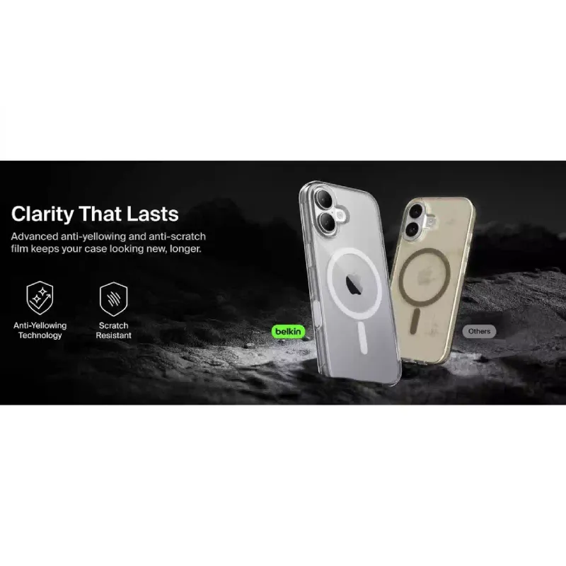 Primer Belkin Magnetic Protective, Clear (MSA030HQCL)