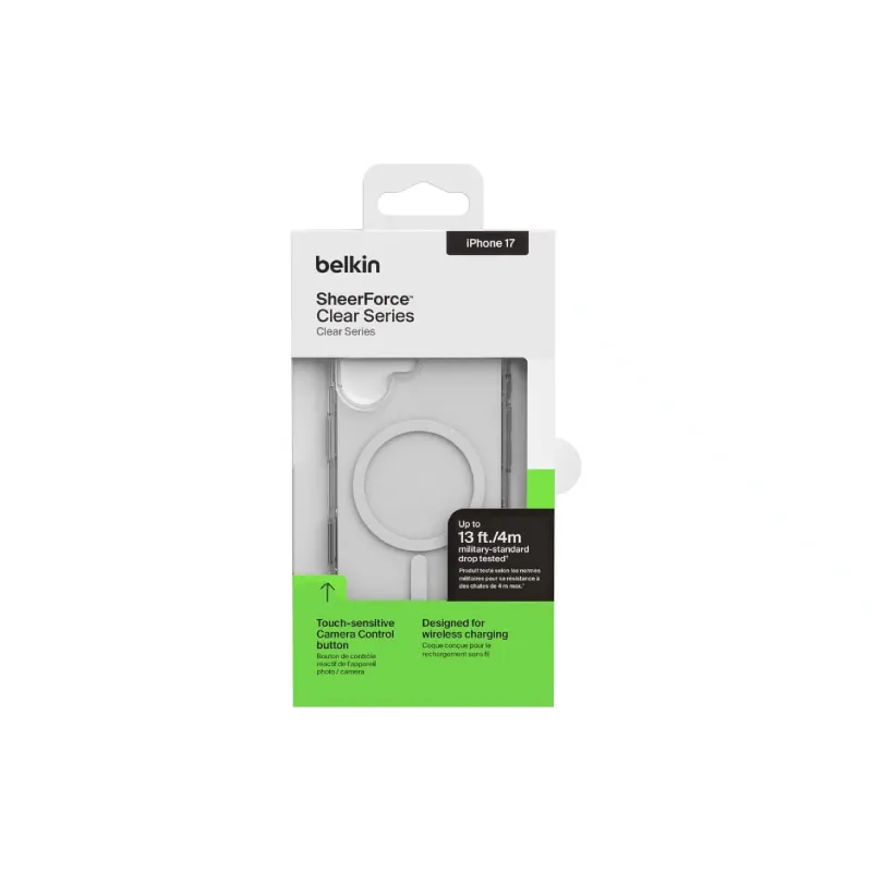 Primer Belkin Magnetic Protective, Clear (MSA030HQCL)
