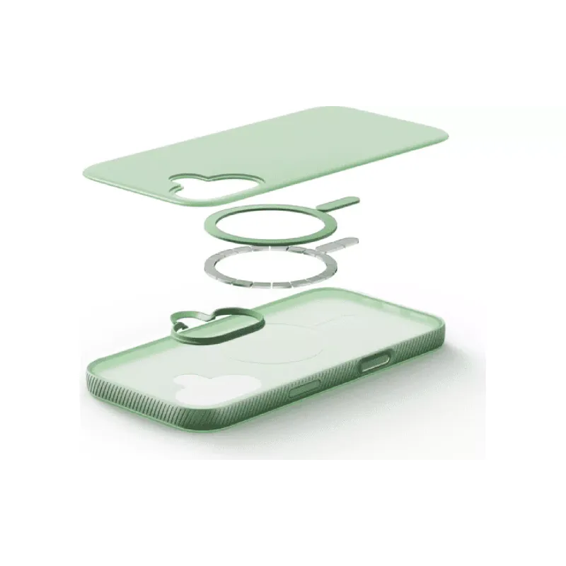 Чохол Belkin Magnetic Protective Grip (MSA034HQSE), для Apple iPhone 17, Sage