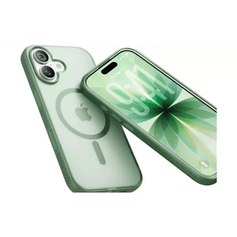 Чохол Belkin Magnetic Protective Grip (MSA034HQSE), для Apple iPhone 17, Sage
