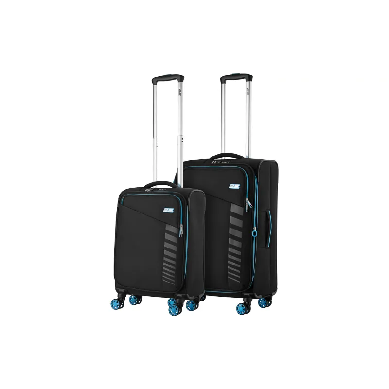 Набор чемоданов 2E Trek, M+S, 2 шт (2E-SPE-TREK-SET4-BK)