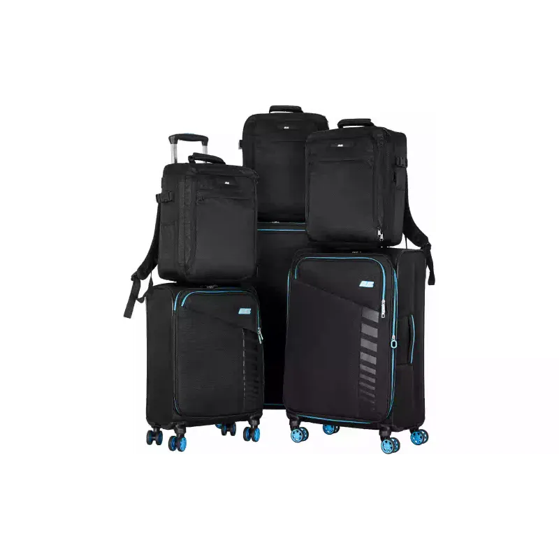 Набор чемоданов 2E Trek, L+M+S, 3 шт (2E-SPE-TREK-SET6-BK)