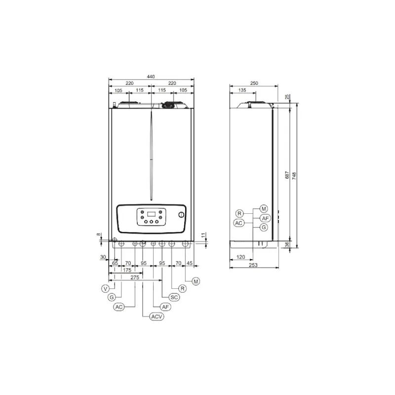 Котел газовий Immergas (3.032931), 32 кВт