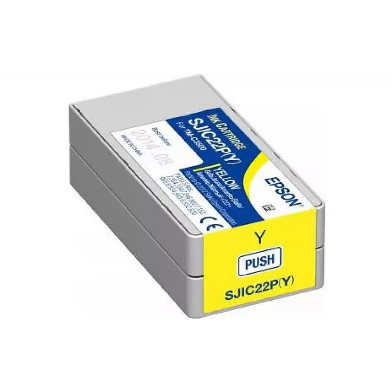 Cartridge Epson TM-C3500 (C33S020604), for Epson SJIC22P, Yellow