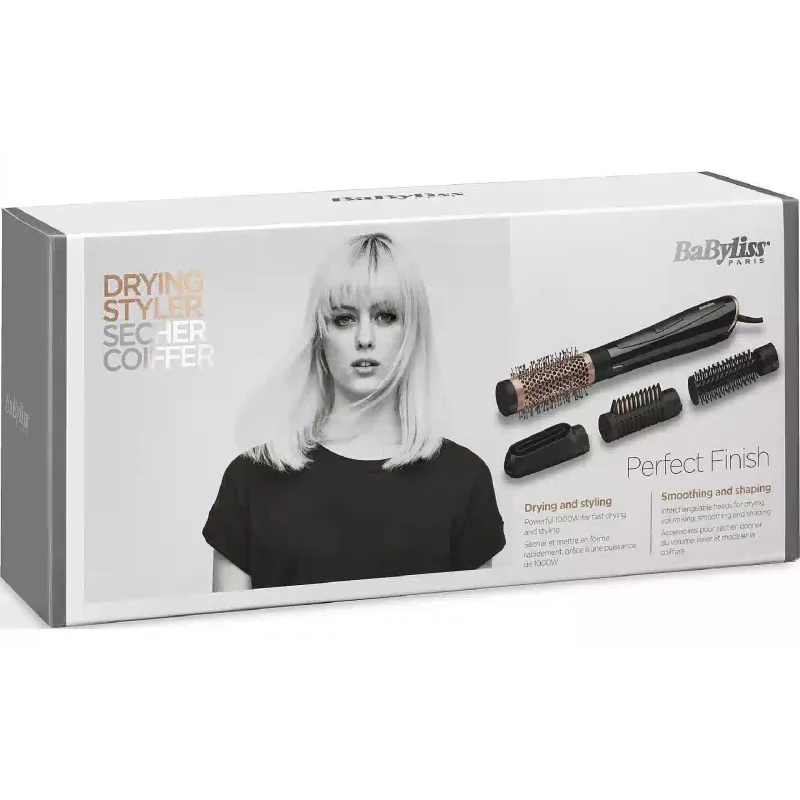Krtača za sušilnik las Babyliss, Black (AS126E)