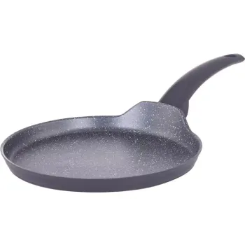 Сковорода для млинців Ardesto Gemini Daiano (AR1924GBP), 24 см, алюміній, Black