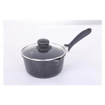 Merőkanál fedővel Ardesto Gemini Anzio, Black (AR2412GES)