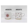 Cup Ardesto Heart (AR3075), 350 ml, White