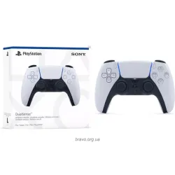 Геймпад PlayStation 5 Dualsense BT, White (1000050246)