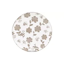 Десертна чиния Ardesto Ravenna, White/Beige (AR1319R) Десертна чиния Ardesto Ravenna, White/Beige (AR1319R)