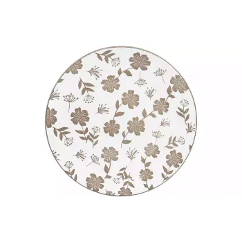 طبق العشاء Ardesto Ravenna, White/Beige (AR1327R)