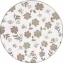 طبق العشاء Ardesto Ravenna, White/Beige (AR1327R)