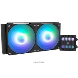 Liquid cooling system Zalman (ALPHA2SEA24BLACK), Black