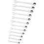 Set of combination wrenches with ratchet Stanley FatMax (STMT82847-0)