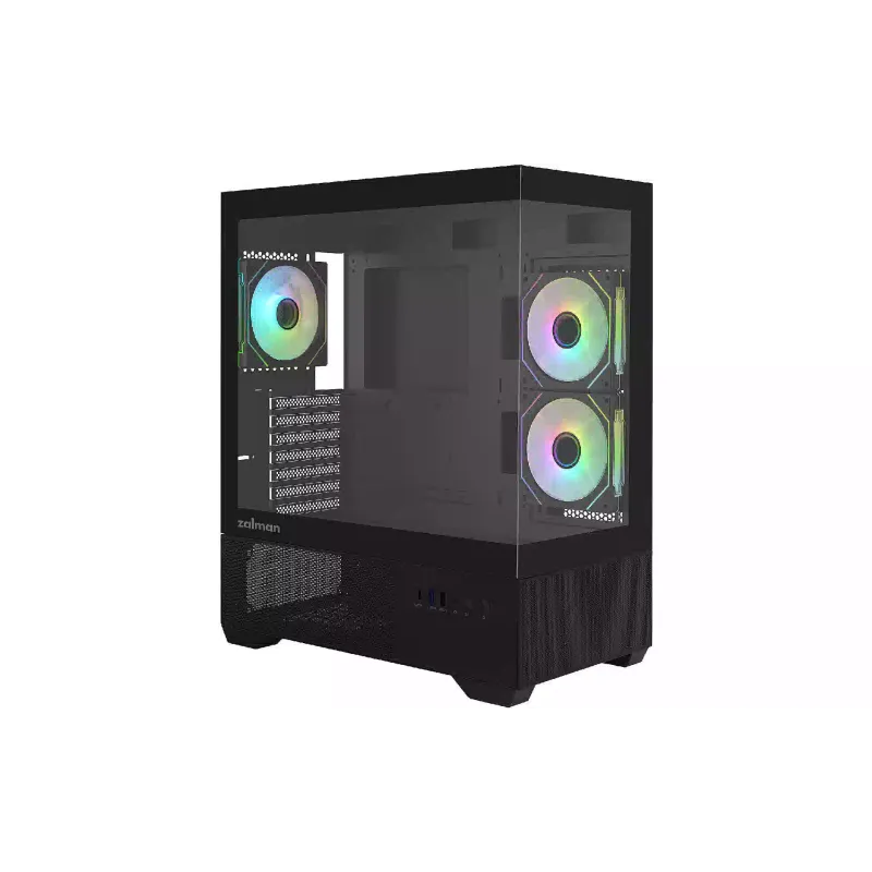 حالة الكمبيوتر Zalman, Black (CHRONIXV2BLACK)