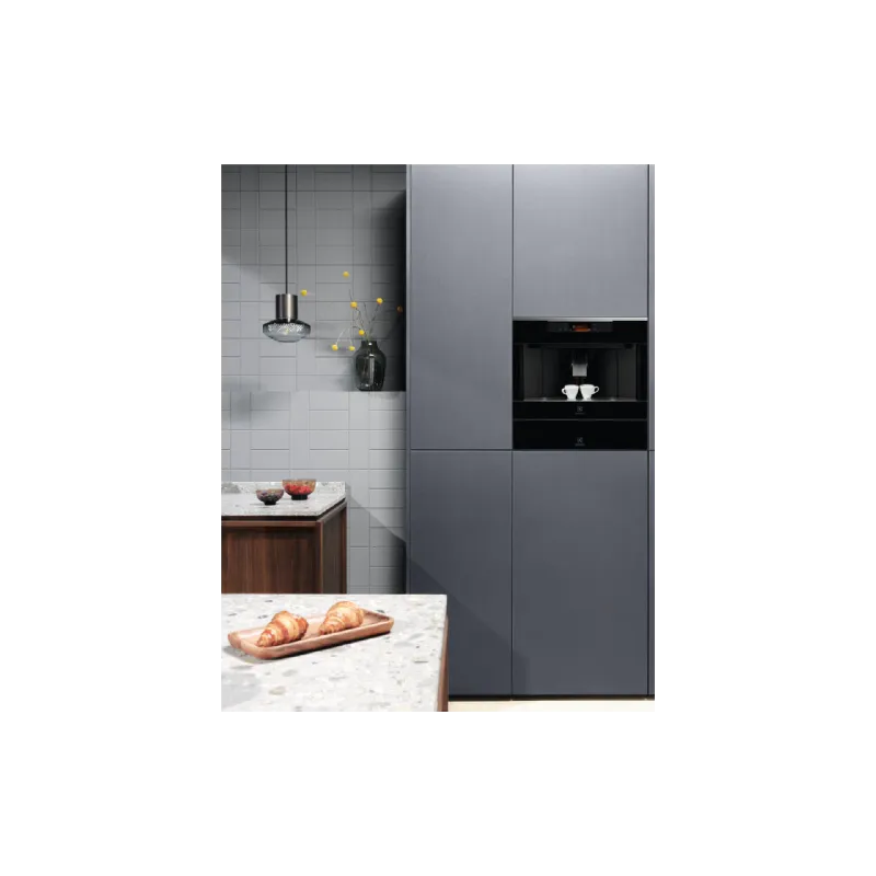 Вбудована кавомашина Electrolux (KBC85X), зерно/мелений, 2.5 л, Black