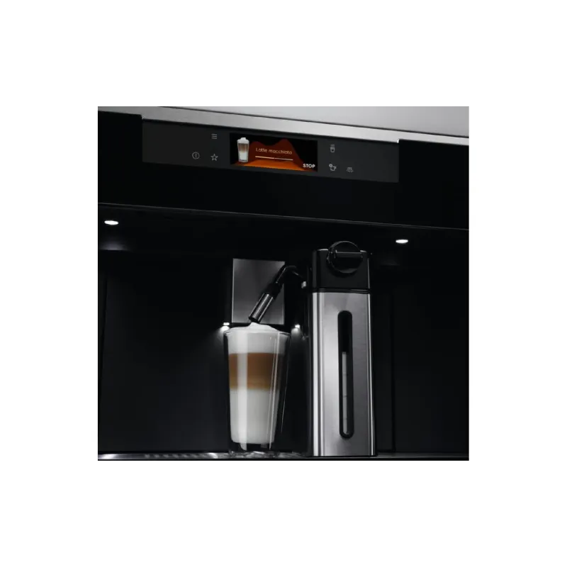 Вбудована кавомашина Electrolux (KBC85X), зерно/мелений, 2.5 л, Black