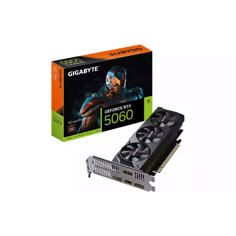 بطاقة الفيديو Gigabyte GeForce RTX 5060 (GV-N5060OC-8GL)