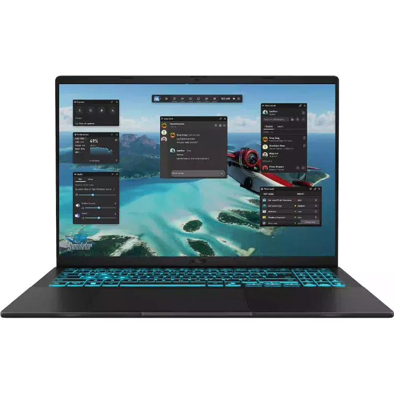 Ноутбук Asus Vivobook 16 16" WUXGA 16Gb/512Gb/RTX 5050-8/no OS Black V3607VH-RP020 (90NB16L1-M001L0)
