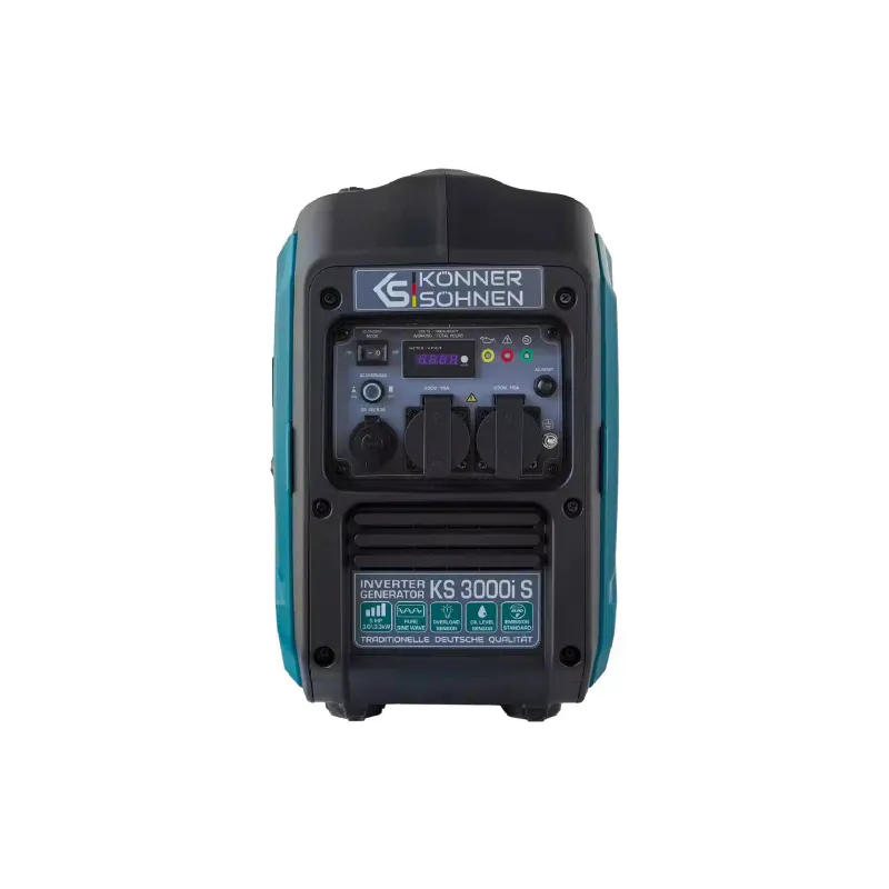 Генератор бензиновий інверторний Konner&Sohnen (KS 3000i S), 3.3 кВт, 1 фаза, руч старт