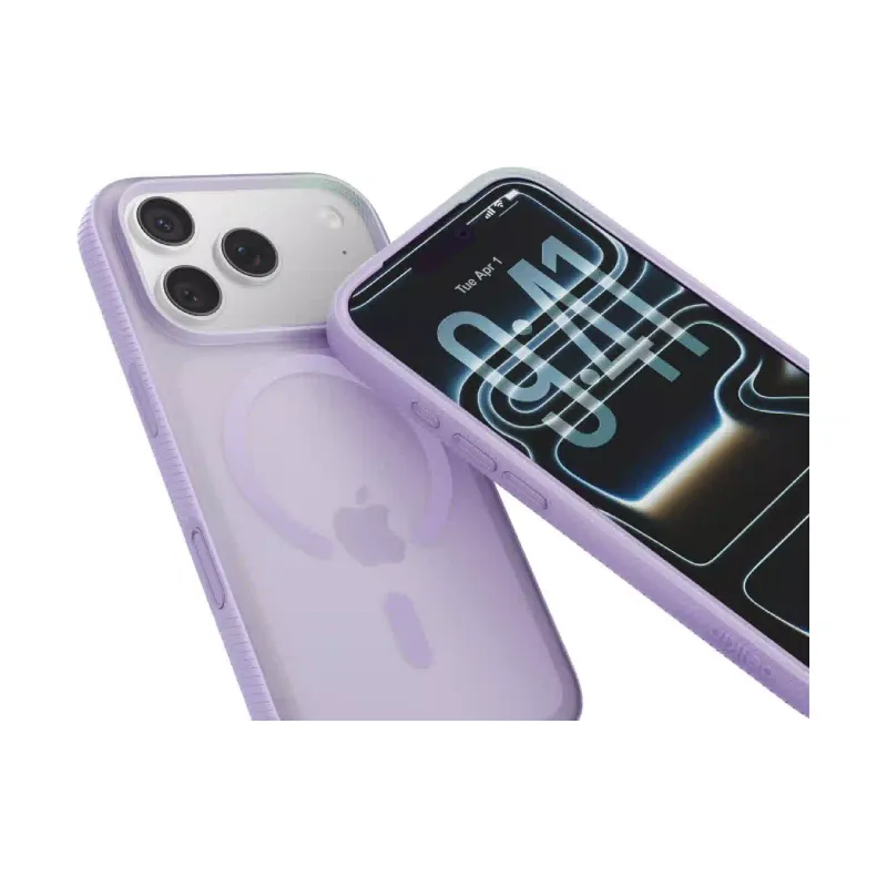 Чохол Belkin Magnetic Protective Grip (MSA035HQLV), для Apple iPhone 17 Pro, Lavender