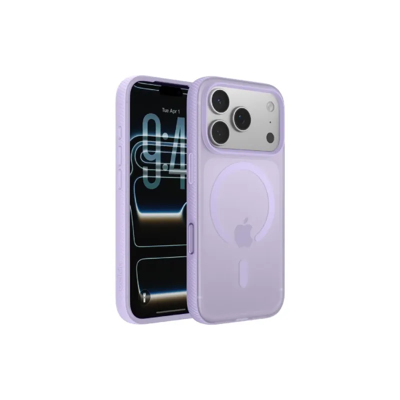 Чохол Belkin Magnetic Protective Grip (MSA035HQLV), для Apple iPhone 17 Pro, Lavender