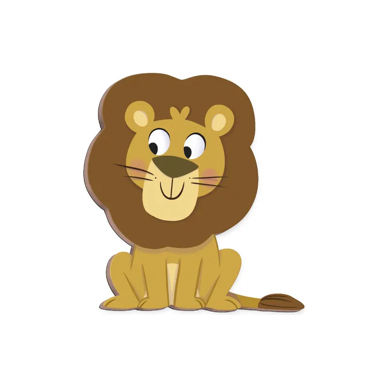 Μαγνητικό σετ Janod African animals (J05456)