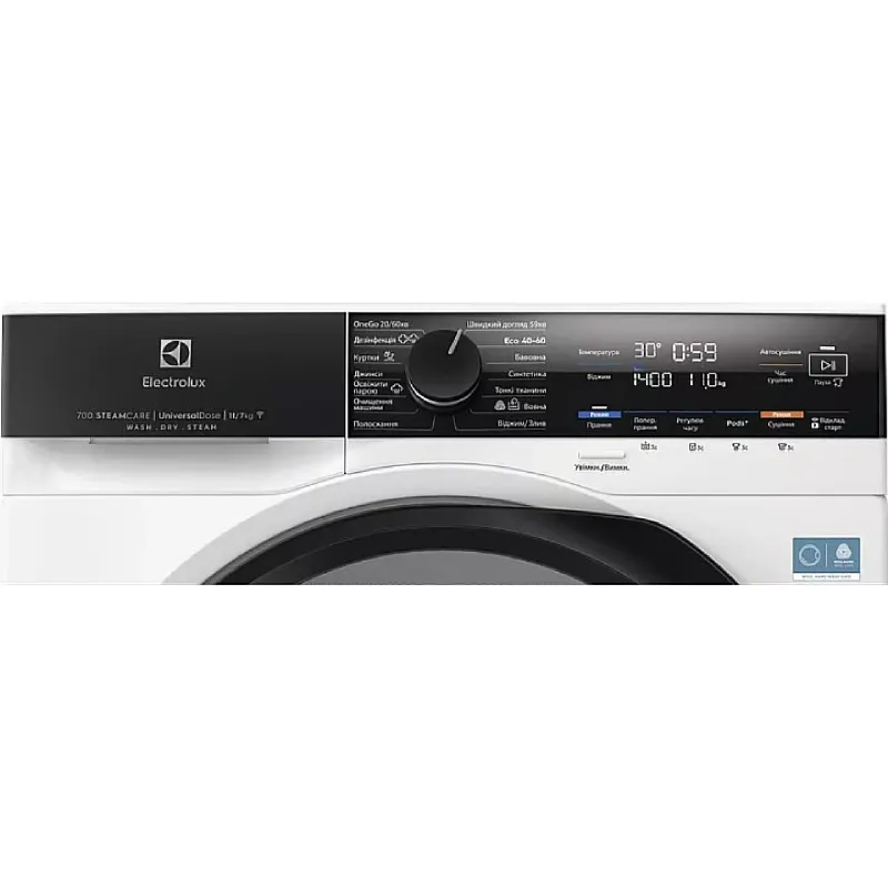 Пералня със сушилня Electrolux, White (EW7W4602QU)