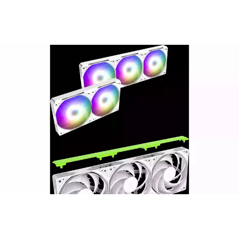 نظام التبريد السائل Zalman, White (ALPHA2SEA36WHITE)