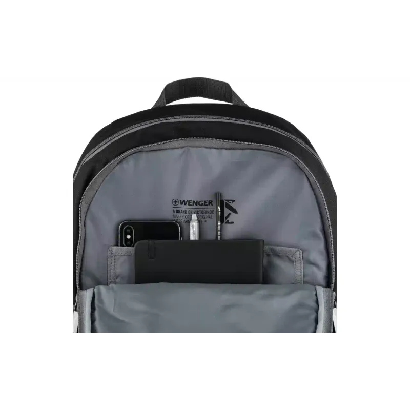 Laptop hátizsák Wenger Quadma, Gray (653215)