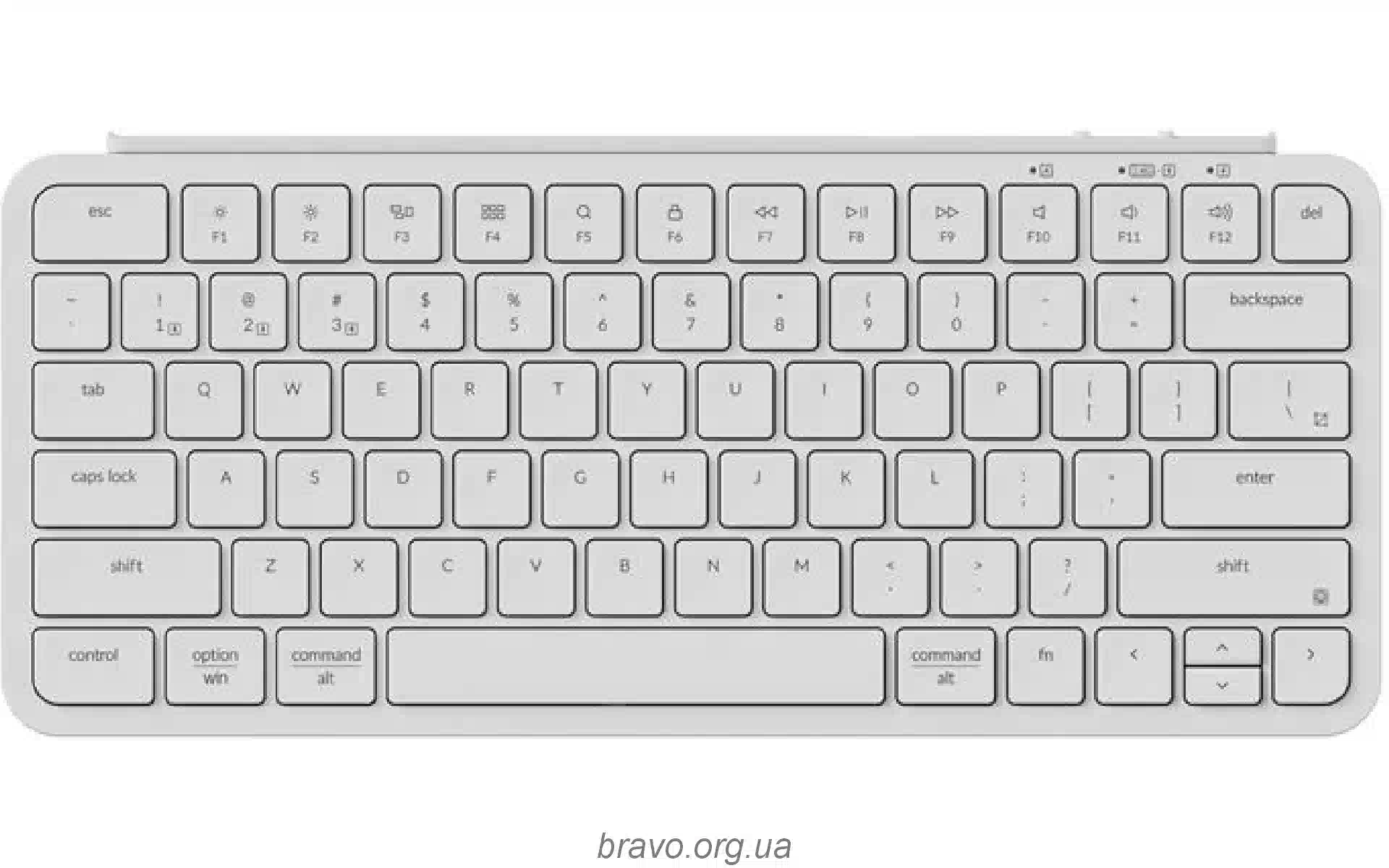 Мембранна клавиатура Keychron (B1P-K8-UA) Мембранна клавиатура Keychron (B1P-K8-UA)