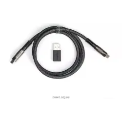 Кабел за зареждане и синхронизация Keychron, Black (CAB21_KEYCHRON) Кабел за зареждане и синхронизация Keychron, Black (CAB21_KEYCHRON)