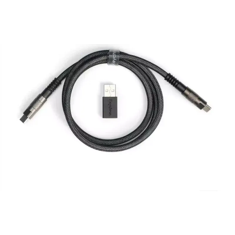 Кабел за зареждане и синхронизация Keychron, Black (CAB21_KEYCHRON)