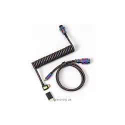 Кабел за зареждане и синхронизация Keychron, Black (CAB7_KEYCHRON) Кабел за зареждане и синхронизация Keychron, Black (CAB7_KEYCHRON)