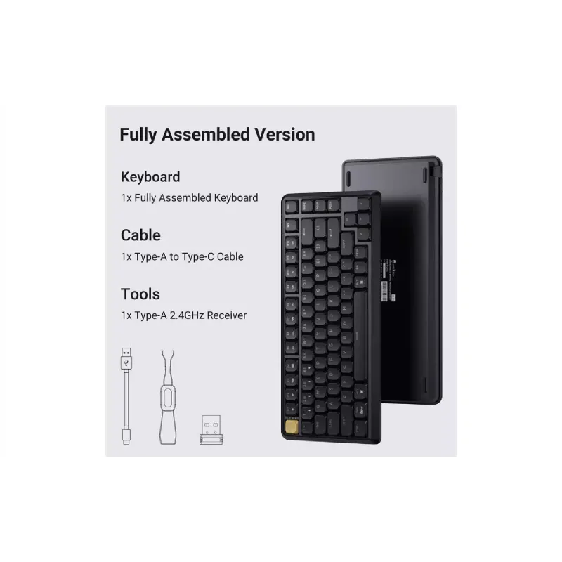 Клавіатура механічна Keychron (J1-H3-UA), Black