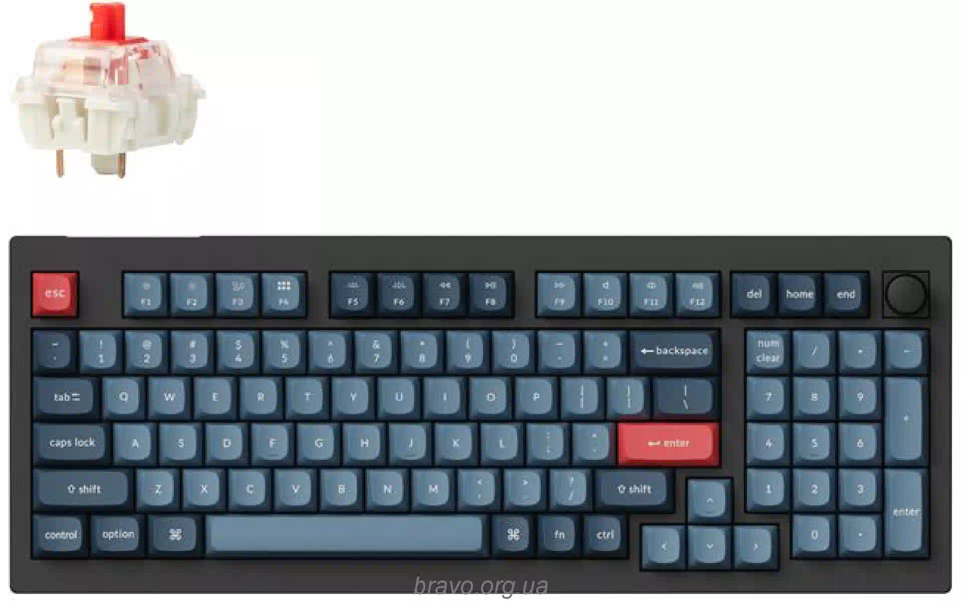 Механична клавиатура Keychron, Black (V5M-D4-UA) Механична клавиатура Keychron, Black (V5M-D4-UA)