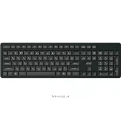 Мембранна клавиатура 2E, Black (2E-KS260WB_CI) Мембранна клавиатура 2E, Black (2E-KS260WB_CI)