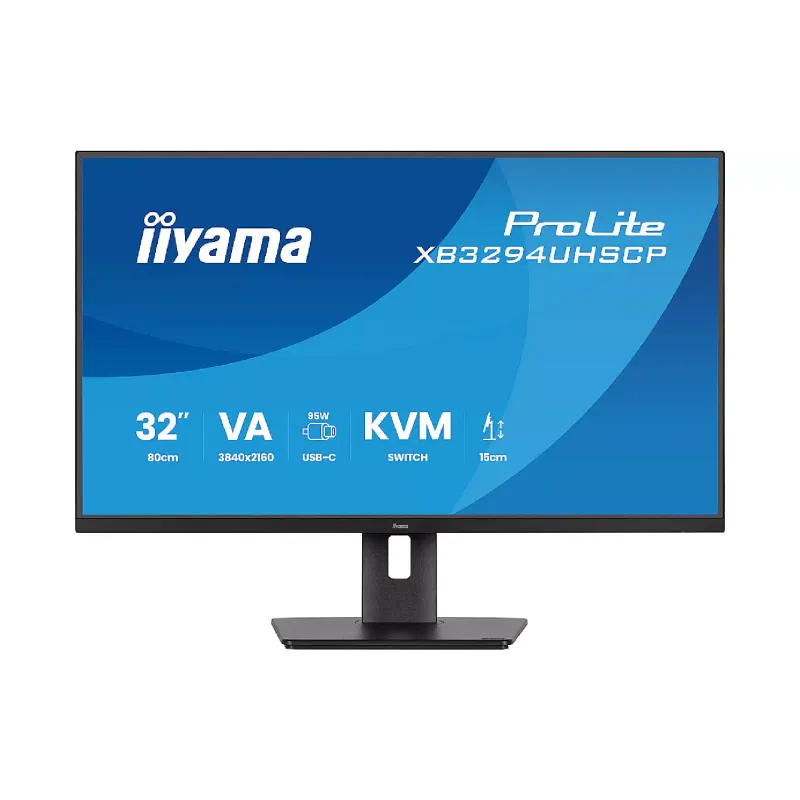 Монітор Iiyama 31.5" 4K UHD  (XB3294UHSCP-B1)