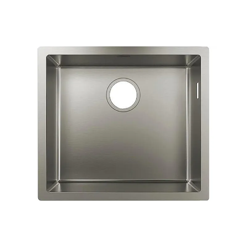 حوض المطبخ Hansgrohe Combi S71, Stainless steel (43426801)