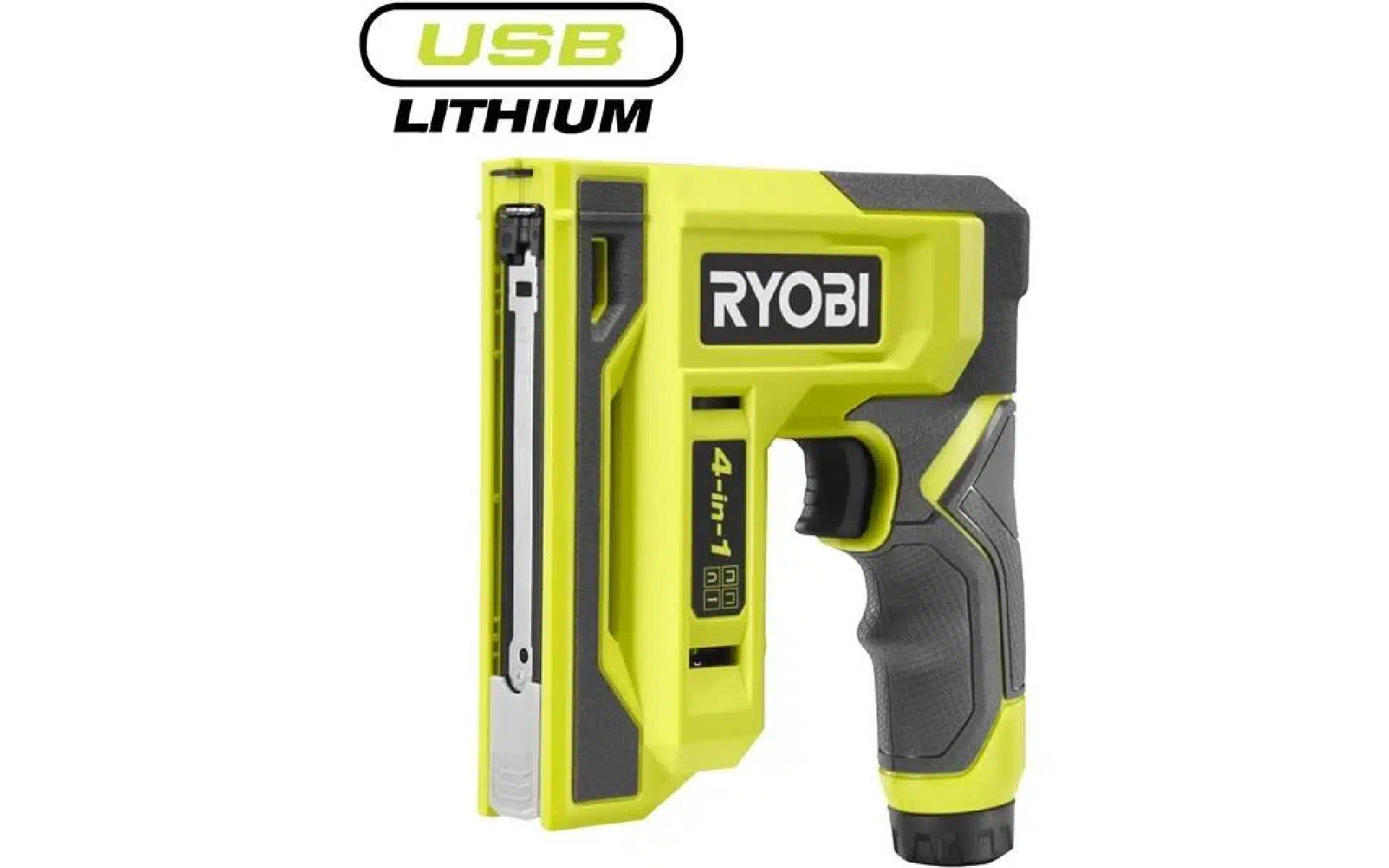 Pistola de pregos Ryobi USB Lithium RST4-0 (5133006329) Pistola de pregos Ryobi USB Lithium RST4-0 (5133006329)