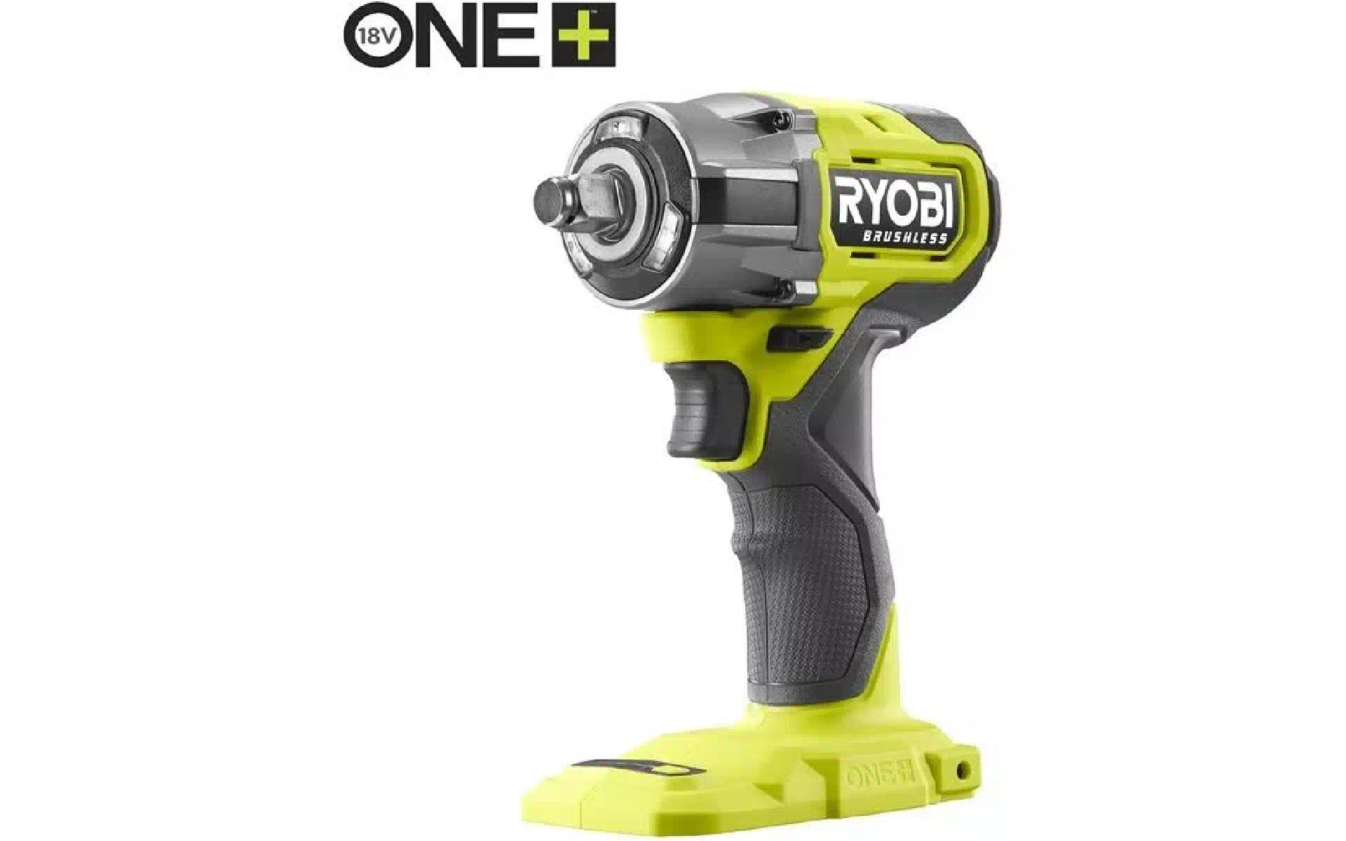 Гайковерт ударний Ryobi ONE+ RIW18CBL-0 (5133006492) Гайковерт ударний Ryobi ONE+ RIW18CBL-0 (5133006492)