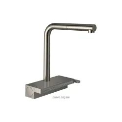 صنبور المطبخ Hansgrohe Aquno Select, Steel (73836800) صنبور المطبخ Hansgrohe Aquno Select, Steel (73836800)