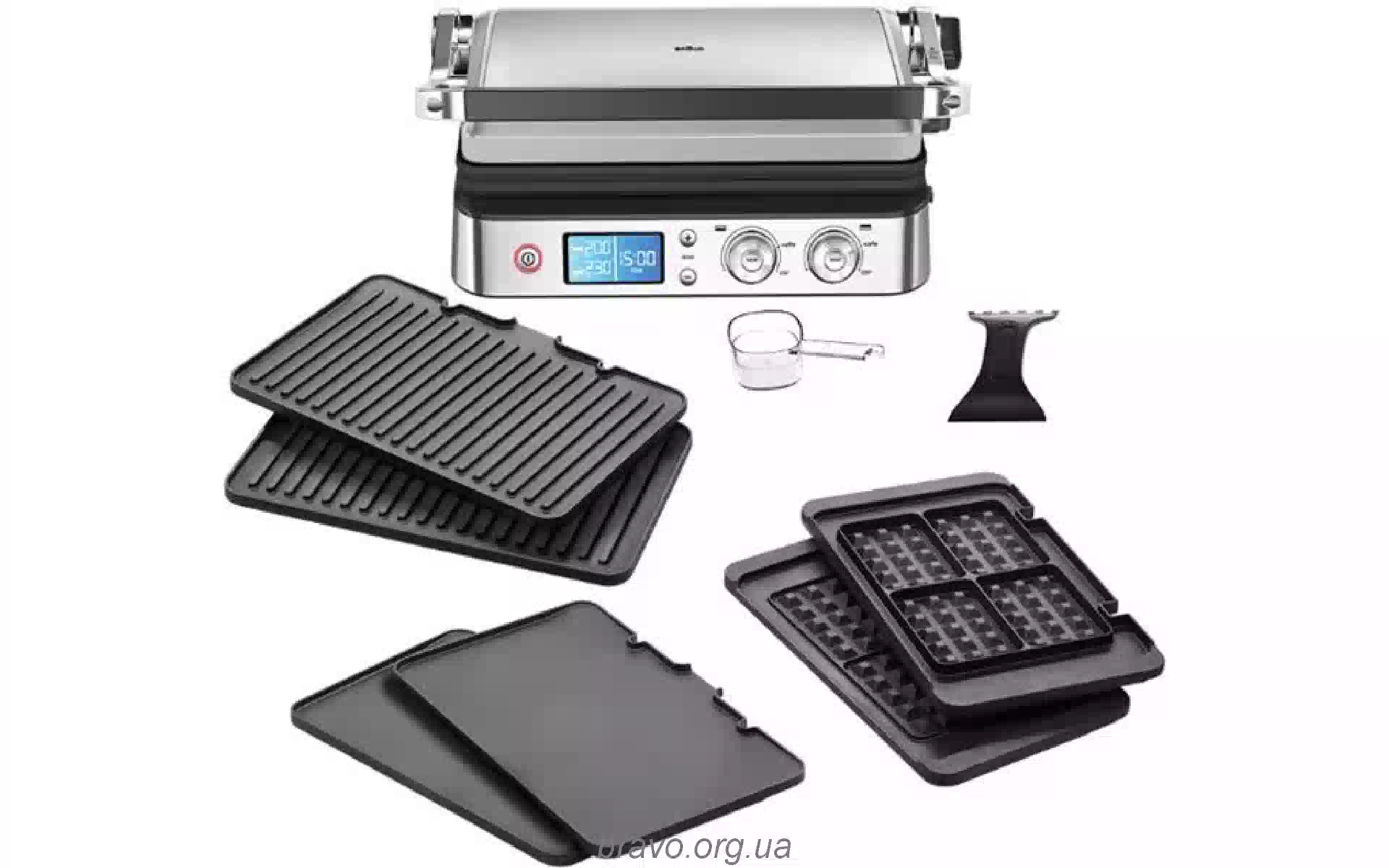 Налягане на грила Braun MultiGrill 9 CG, Metall (CG9047) Налягане на грила Braun MultiGrill 9 CG, Metall (CG9047)