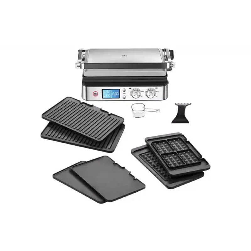 Налягане на грила Braun MultiGrill 9 CG, Metall (CG9047)