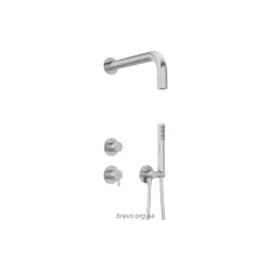 Душовий набір Deante Silia (NQS_F9XK), сталь, Matte Steel Душовий набір Deante Silia (NQS_F9XK), сталь, Matte Steel