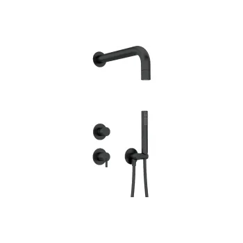 Shower set Deante Silia (NQS_N9XK), Black